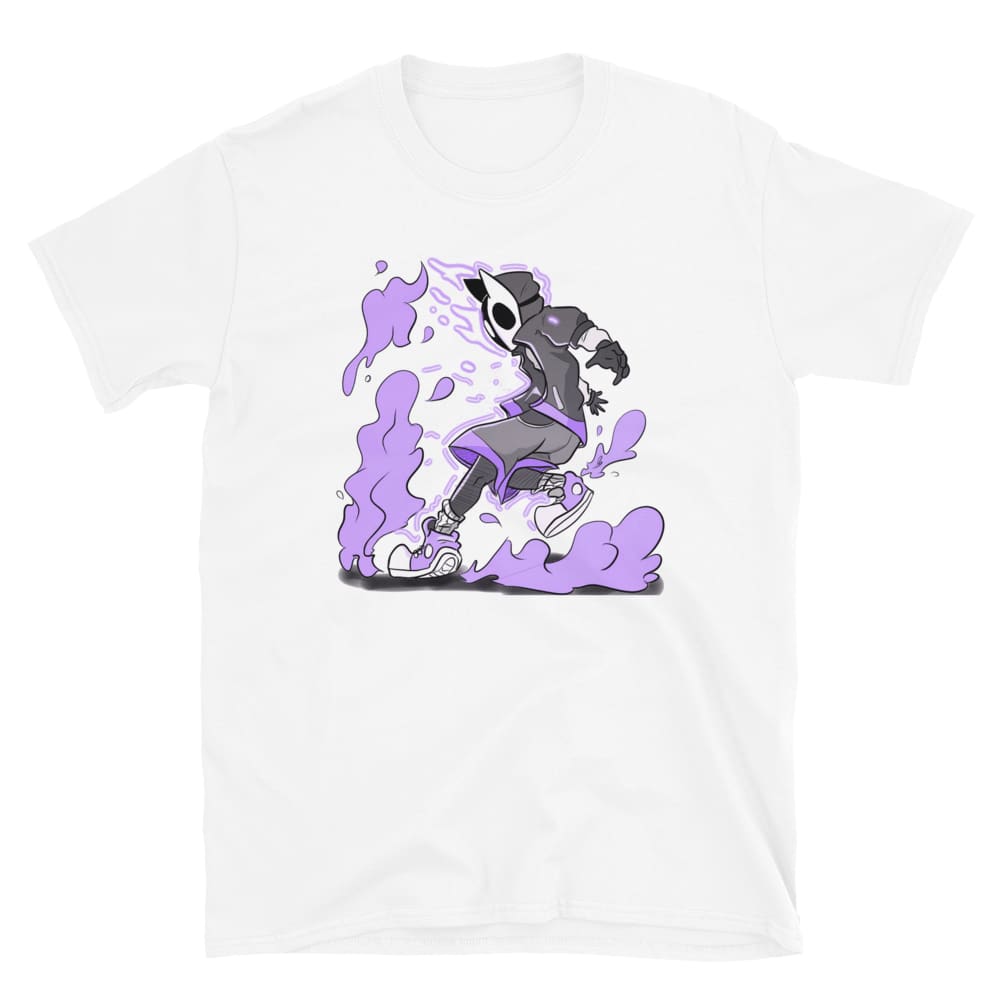 Purple Anime Art | short-sleeve | unisex t-shirt | 100% 